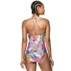 V-Neck Halter One Piece-Speedo New