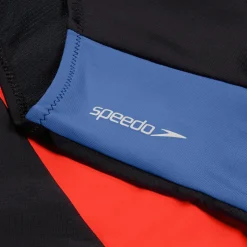 Women's Colourblock Long Sleeve Zip Swimsuit-Speedo Fashion