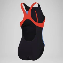 Women's Colourblock Zip Swimsuit-Speedo Online