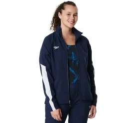 Women's Edge Warm Up Jacket-Speedo New