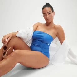 Women's Shaping Bandeau One Piece-Speedo Best