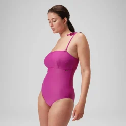 Women's Shaping Bandeau One Piece-Speedo Clearance