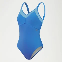 Women's Shaping Mesh Detail One Piece-Speedo Clearance