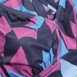 Women's Shaping Printed V Neck One Piece-Speedo Sale