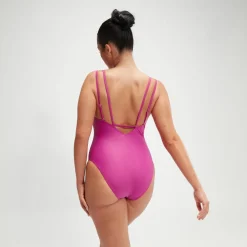 Women's Shaping Strappy One Piece-Speedo New
