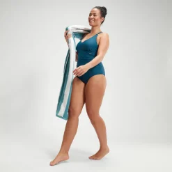 Women's Shaping V Neck One Piece-Speedo Best