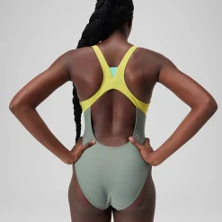 Zip Colorblock One Piece-Speedo Clearance