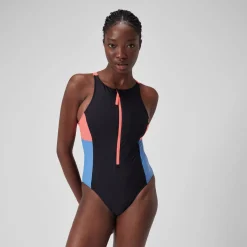 Zip Colorblock One Piece-Speedo Sale
