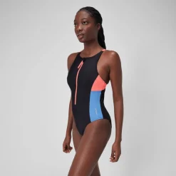 Zip Colorblock One Piece-Speedo Sale
